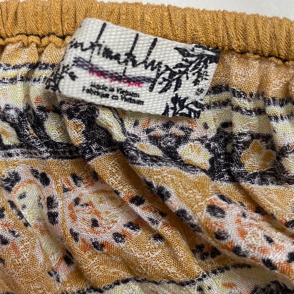 (A8) NEW Free People NWT Bali Mariposa Slip Dress in Black Combo, Size XS, NWOT - Picture 12 of 16